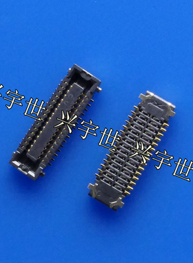 AXE730124 AXE730 0.35MM间距30pin母座 板对板连接器全新原装