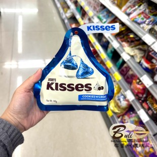 Kisses好时 曲奇白巧克力146g 纯奶杏仁巧克力