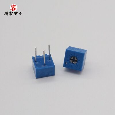3362P电位器 3362P-103 10K欧 精密可调电阻 10个