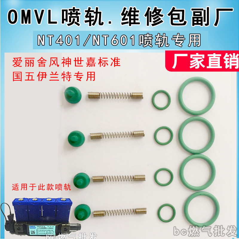 cng汽车天然气omvl喷轨弹簧胶圈维修件nt401系统喷轨阀芯弹簧配件