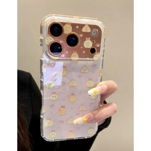 苹果iPhone可爱全包防摔手机壳软