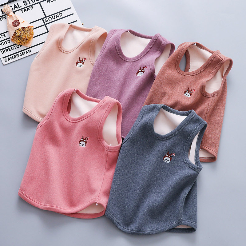 儿童保暖背心秋冬加绒男童马甲内穿女童宝宝护肚打底加厚内搭马夹,童装/婴儿装/亲子装,背心吊带,淘宝优惠券,粉丝福利购,淘宝优惠卷