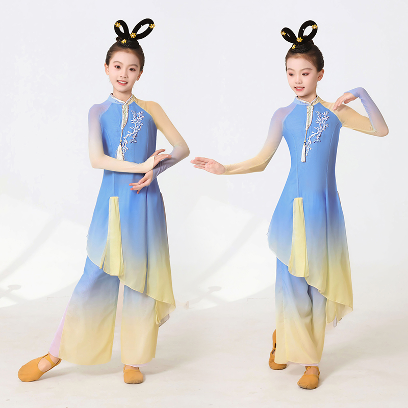 儿童古典淡妆浓抹总相宜表演服女