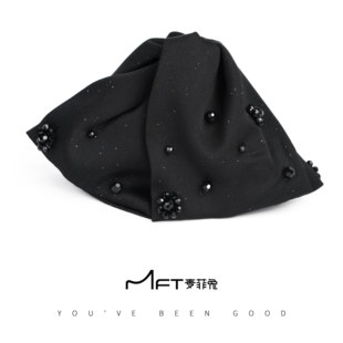 兰壹壹路易斯抓夹新款高级感星光璀璨手工缝制花朵优雅百搭抓夹