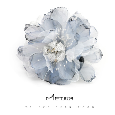 夏季多层鲨鱼夹兰壹壹网纱超仙