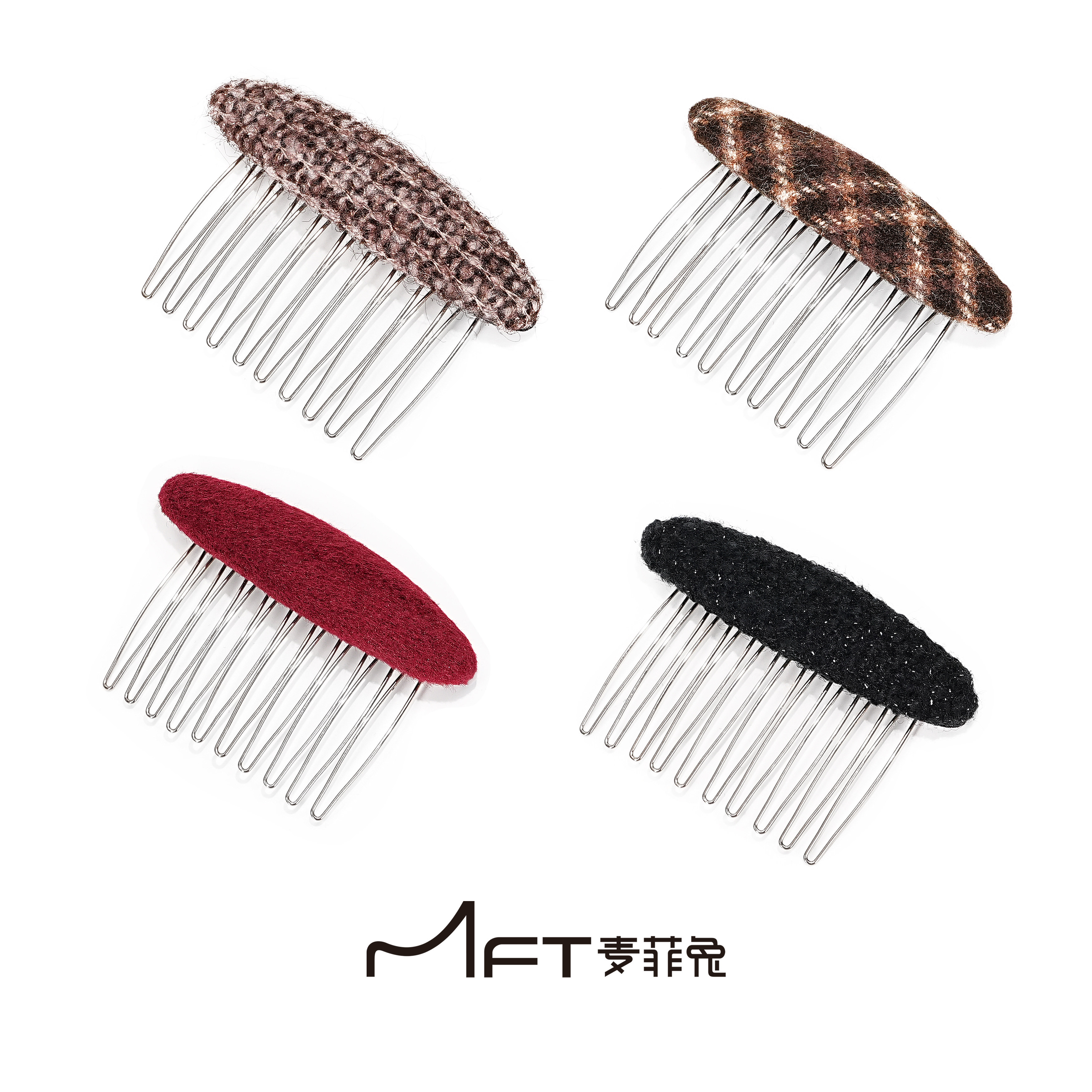 椭圆布艺发梳2025新款韩系美拉德学院风倒插梳碎发整理发饰发卡,饰品/流行首饰/时尚饰品新,发饰,淘宝优惠券,粉丝福利购,淘宝优惠卷