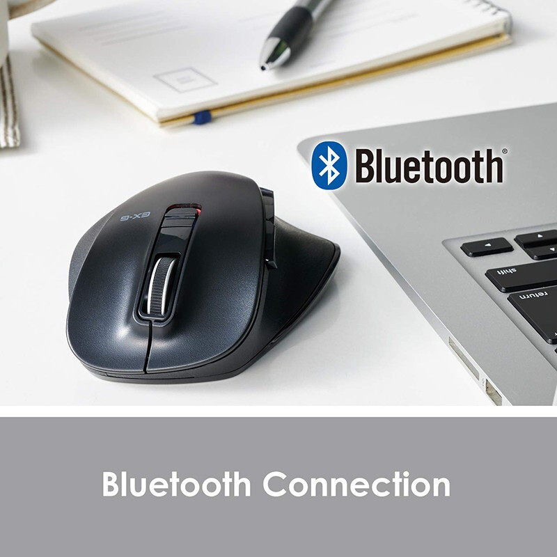 ELECOM|ELIKE DR.EXG BLUETOOTH 마우스 인체공학적 미끄럼 방지 내구성 사용자 정의 버튼