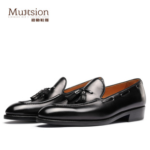 潮流一脚蹬夏季 英伦韩版 男流苏休闲男鞋 M302乐福鞋