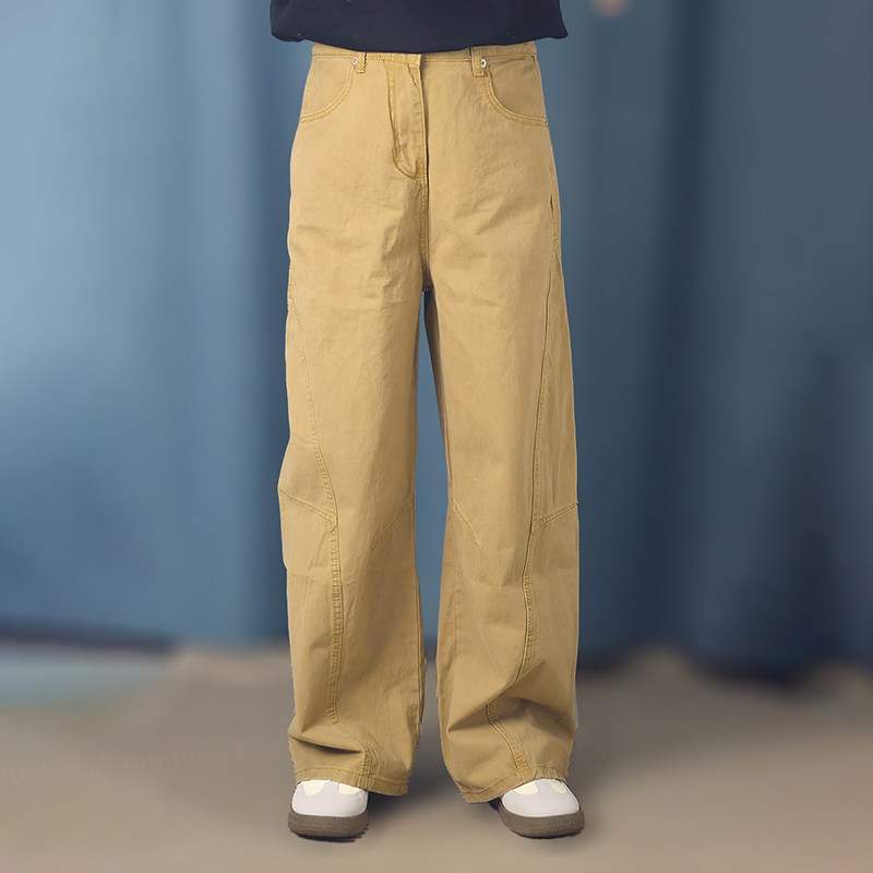 ����ɫ S FEICHAI2025�����¿���ϵ���Ŵ������ȹ�װֱͲ���п����䵶��