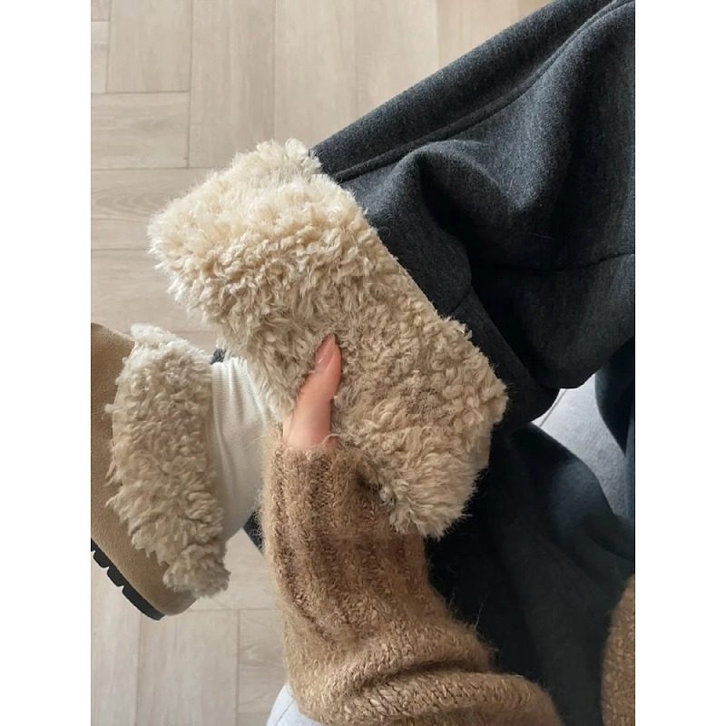 大码胖mm黑灰色羊羔绒阔腿裤女2026超好看的裤子宽松显瘦直筒长裤,女装/女士精品,大码裤装,淘宝优惠券,粉丝福利购,淘宝优惠卷