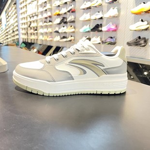 男鞋 4滑板运动鞋 经典 新款 112548066 撞色低帮2025秋季 安踏982板鞋