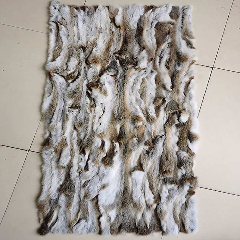 拼接兔毛毯子布料拼接抱枕服装内胆面料拍摄道具背景布样板间搭毯