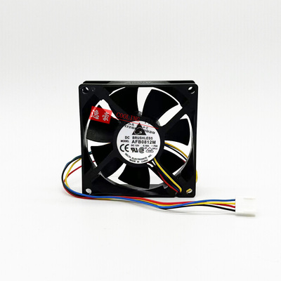 台达AFB0812M机箱12v 0.18A电源4线温控静音CPU散热8025风扇8cm