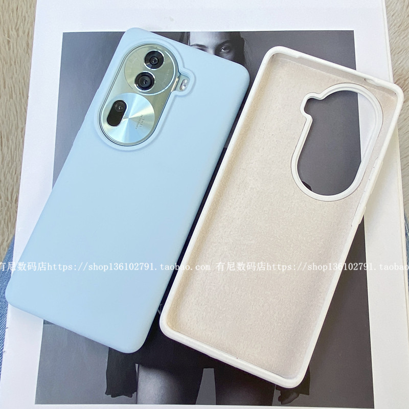 YOONIA适用免息OPPO手机壳reno11液态硅胶reno11pro保护套全包保
