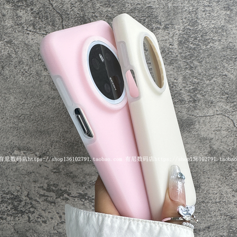 YOONIA适用华为mate70手机壳mate70pro液态硅胶mate70pro+果冻全包保护套半透明高级感奢华气质高雅大气