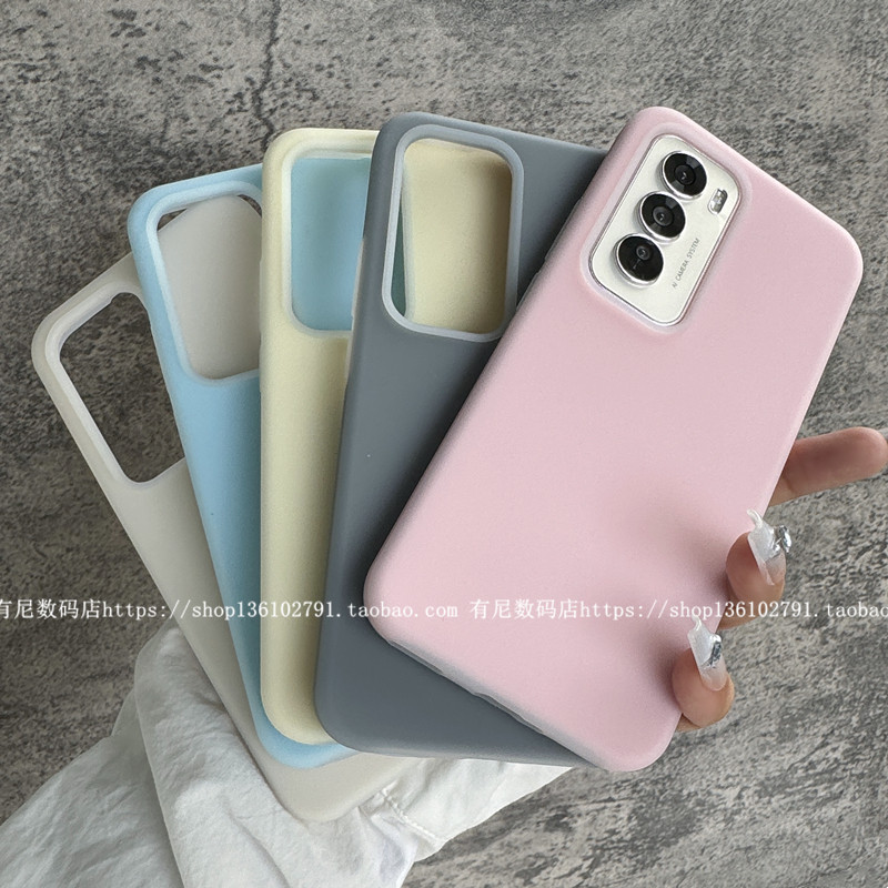 YOONIA适用OPPO手机壳reno12液态硅胶reno12pro果冻保护套软糯加绒橡胶不包镜头马卡龙