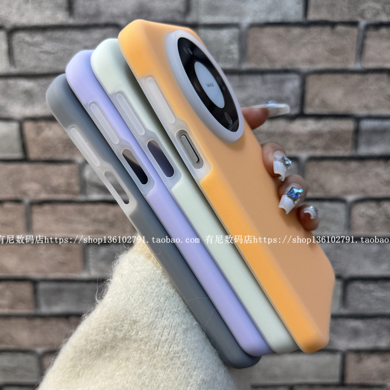 适用mate80华为mate80pro手机壳mate80promax液态硅胶果冻保护套高级感奢华气质高雅大气