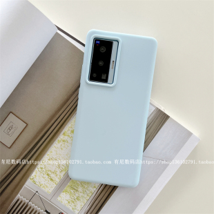 YOONIA适用vivo手机壳真液态硅胶保护套全包防摔滑耐脏X70PRO简约