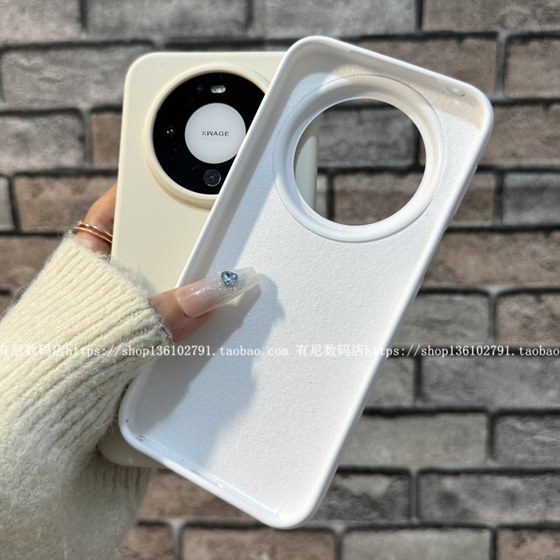 适用mate80华为mate80pro手机壳mate80promax液态硅胶全包后套唯美防汗防滑不发黄防指纹