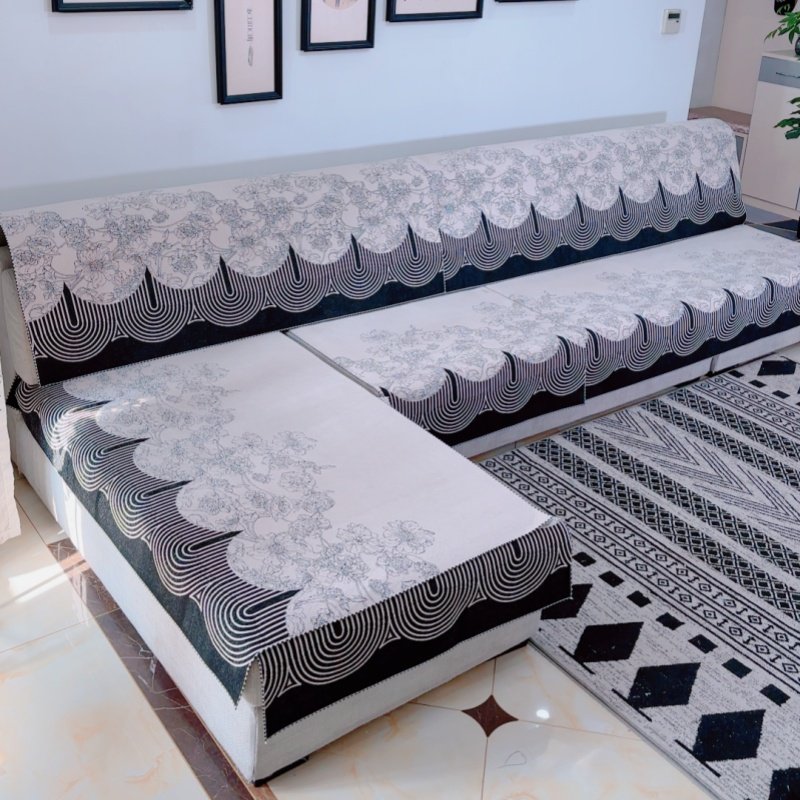 沙发垫加厚雪尼尔防滑刮贵妃组合四季通用盖巾式轻奢布艺万能全盖,居家布艺,沙发垫,淘宝优惠券,粉丝福利购,淘宝优惠卷