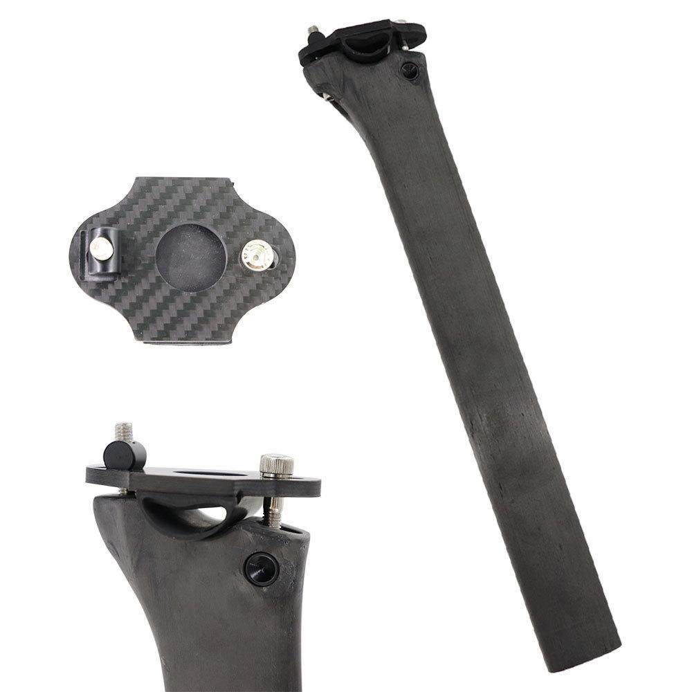 皮娜f8f10f12座杆0°超轻140g碳纤维自行车座坐管340mm公路车座管