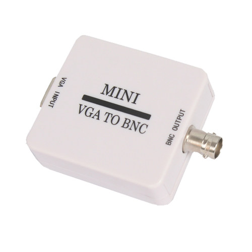 MINI VGA转BNC视频转换器VGA转BNC输出监控视频转换器Q9线转接头