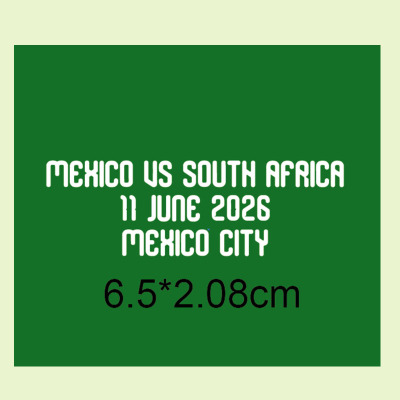 2026墨西哥对赛墨西哥对阵南非世界杯Mexico Match Details 小字