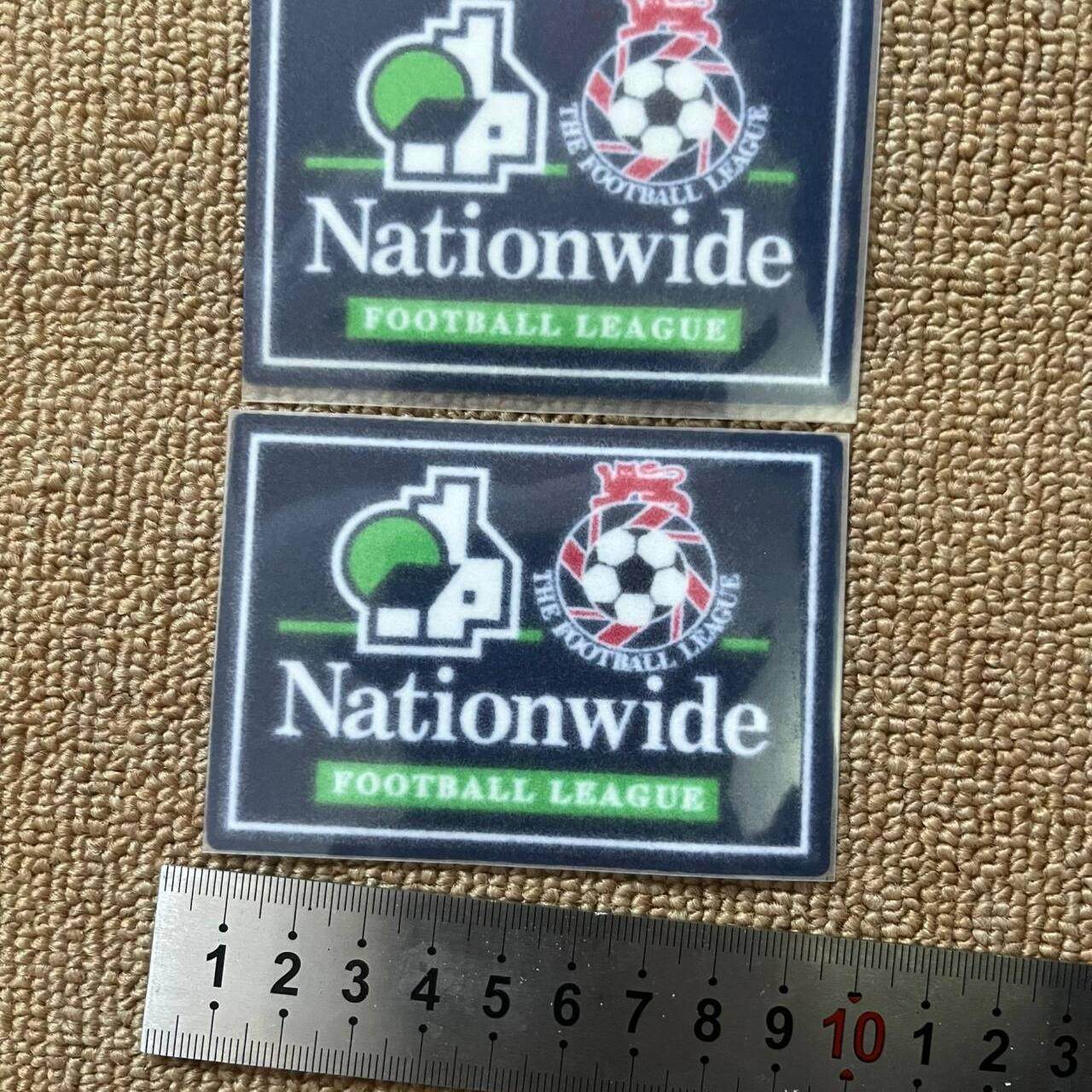 英格兰足球联赛1996-2000 Nationwide臂章Soccer Patch热转印印字