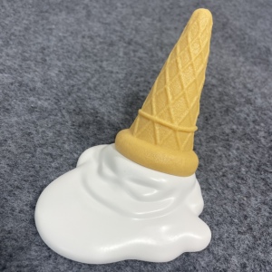 高颜值自粘冰淇淋装饰 后备箱车顶中控台冰淇淋创意潮玩 车载摆件