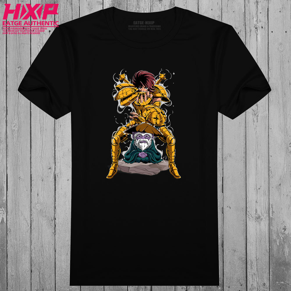 天秤座黄金圣斗士童虎t恤天平座虎头纹身文化衫libra dohko体恤