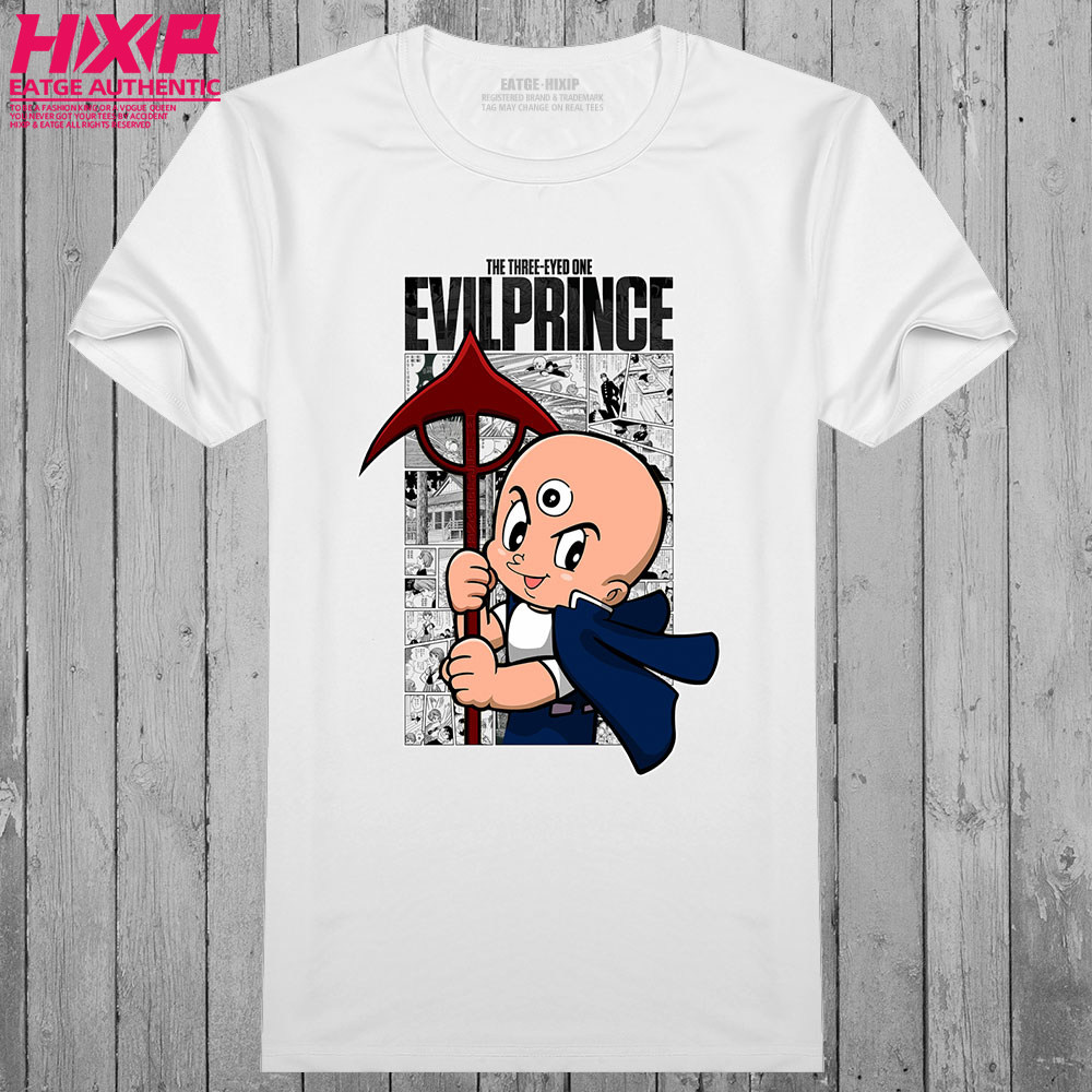 三眼神童t恤写乐保介80后怀旧漫画风设计文化衫优质纯棉印花体恤