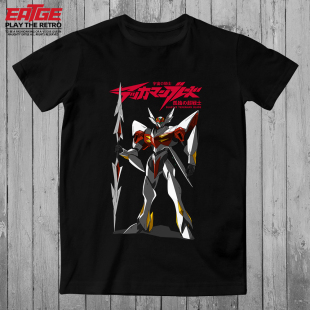 宇宙骑士T恤超进化铁加曼利刃Tekkaman Blade复古TEE原创潮牌体恤