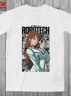 早濑未沙T恤Hayase Misa太空堡垒ROBOTECH超时空要塞MACROSS体恤