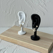 首饰展示架直播耳饰 新款 耳朵模特架耳钉展示架 珠宝柜台拍摄道具