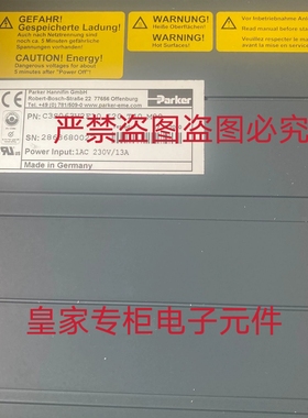 派克C3S063V2F10I20T40M00驱动XL80 C3S300V4F10I32T40M00A92询价