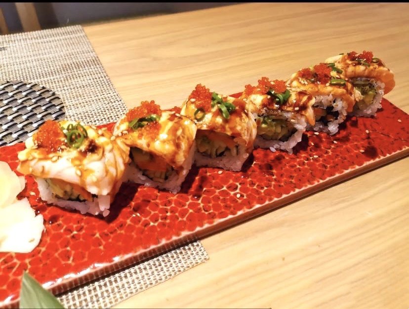 日本料理陶瓷餐具长方条寿司刺身拼盘烧鸟烤肉秋刀鱼煎饺平板碟子