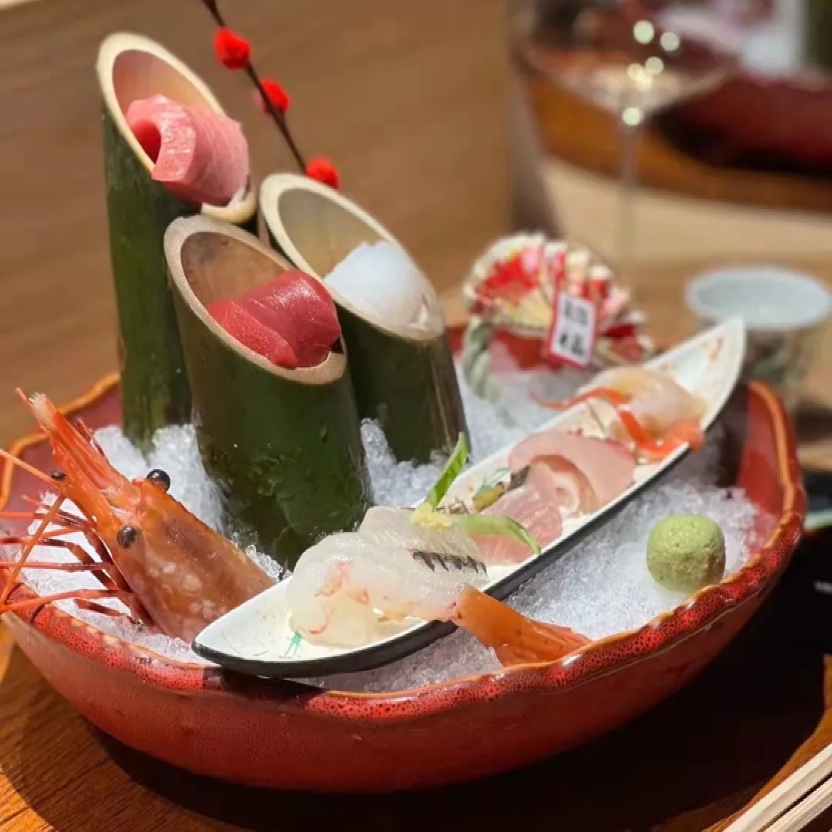 陶瓷餐具刺身拼盘沙拉盘异形创意