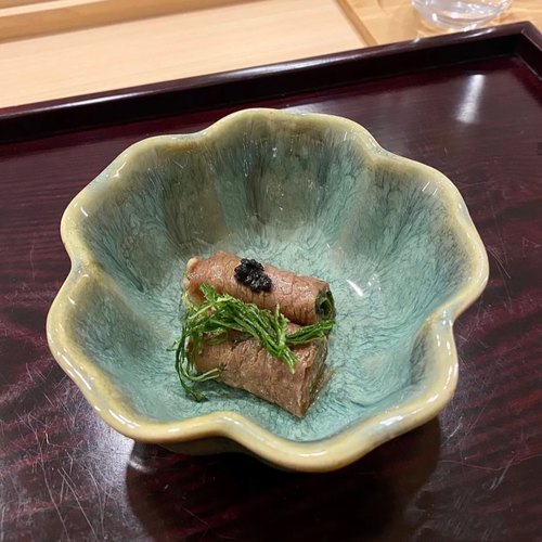 日本怀石会席板前料理陶瓷餐具花边刺身小吃盘子前菜碟珍味盅复古