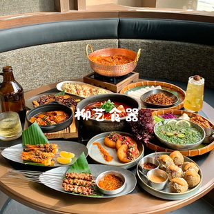 日式粗陶梅果山野板扎云南贵川菜盘碗山野风创意餐具多用复古盘子