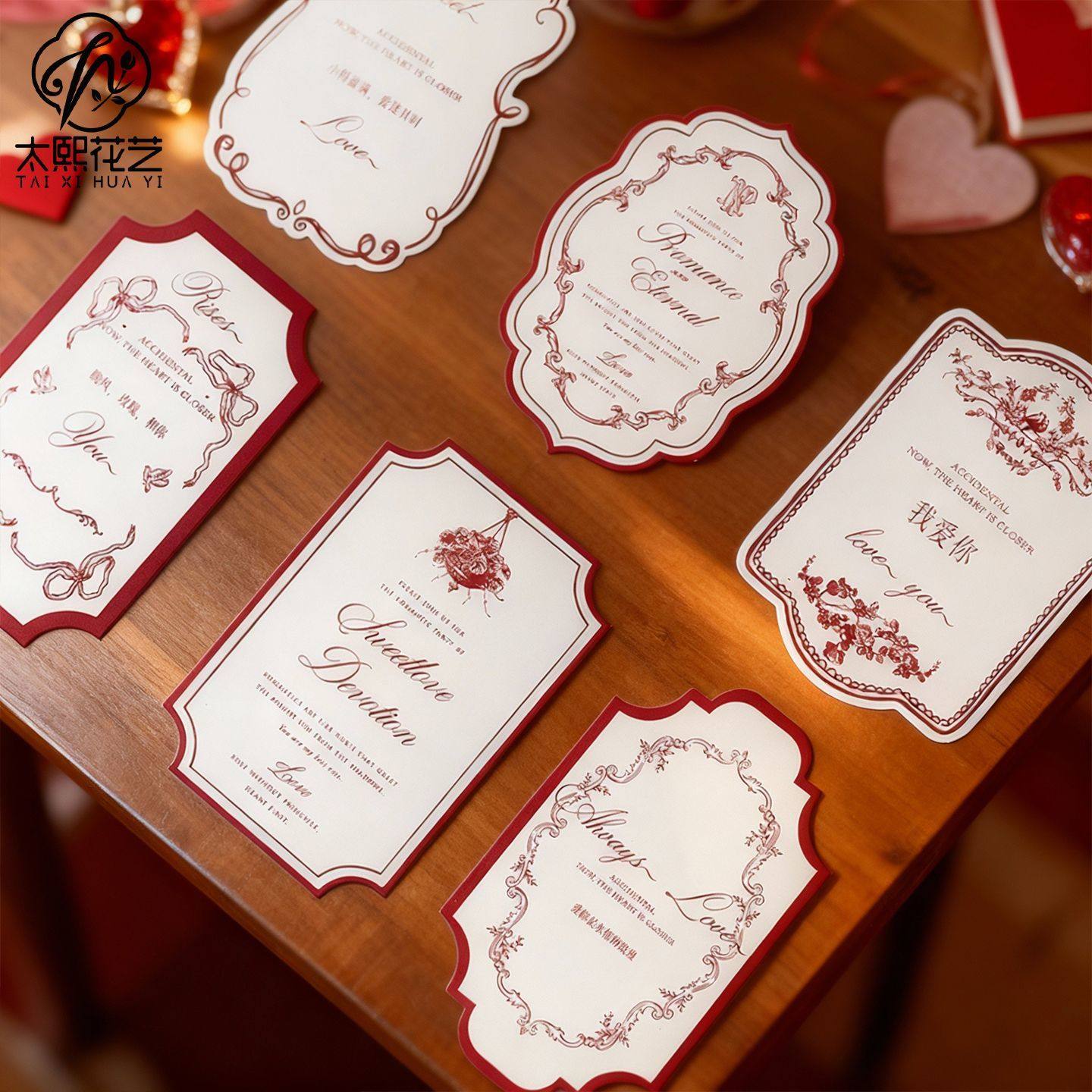 情人节英文烫金吊卡鲜花束装饰卡片花艺diy包装浪漫挂卡花店资材,鲜花速递/花卉仿真/绿植园艺,花艺包装纸,淘宝优惠券,粉丝福利购,淘宝优惠卷