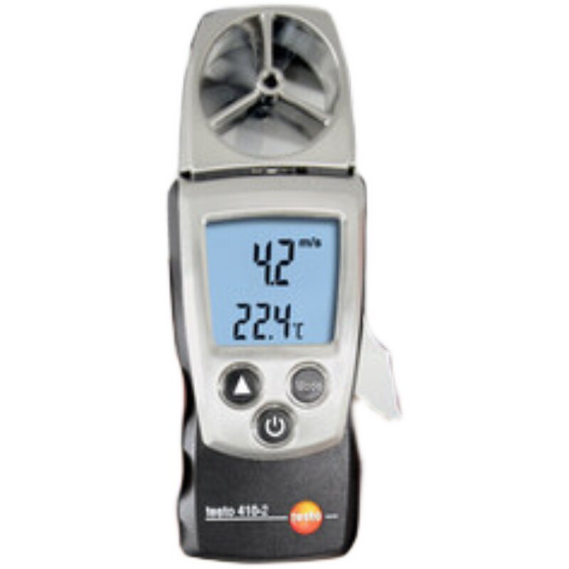 德图testo 410-1/2叶轮式风速测量仪风冷温度风速计出风口风量