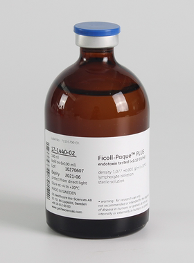Cytiva 17-1440-02 FICOLL-PAQUEPLUS淋巴细胞分离液 100ml/瓶