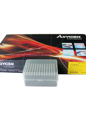 Axygen实验耗材 10ul无菌盒装长吸头[T-400-R-S] 爱思进 96支/盒