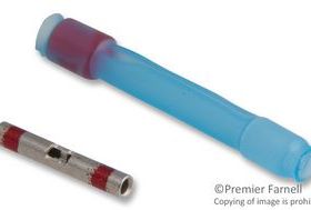 芯全球泰科/TE  死接头  D-436-82 端子, 对接接片, 压接, 红色