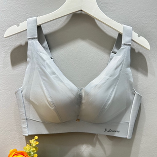 亲肤棉2385CD罩薄 聚拢收副乳无鱼骨四排扣红色 调整型丝绸托胸