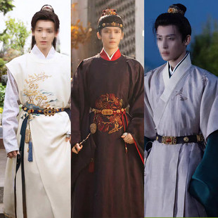 影视明代古装演出景区套装明制汉服同款玉茗茶骨少爷世子王爷私服
