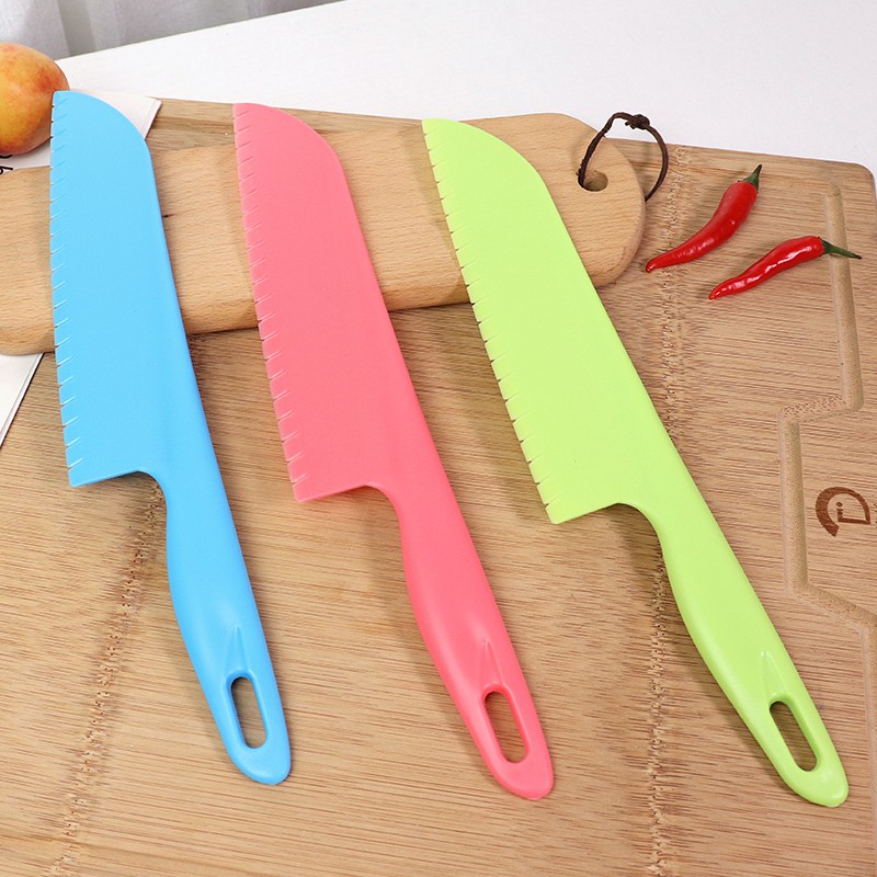 儿童幼儿园塑料刀安全水果刀