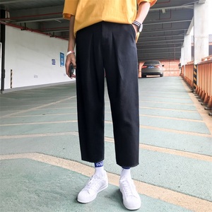 男士秋季阔腿裤