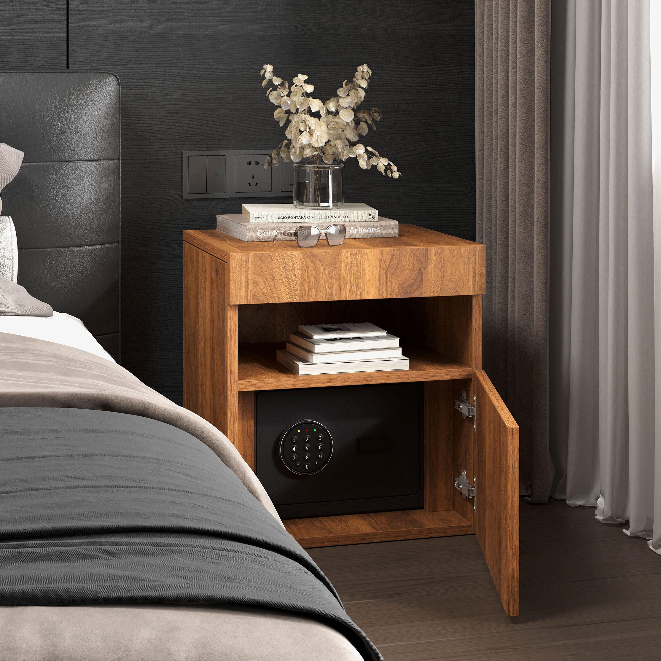 双重保险隐藏式防盗柜