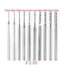 PCB玉米铣刀钨钢涂层碳纤维板环氧树脂雕刻机锣刀合金其他铣刀具